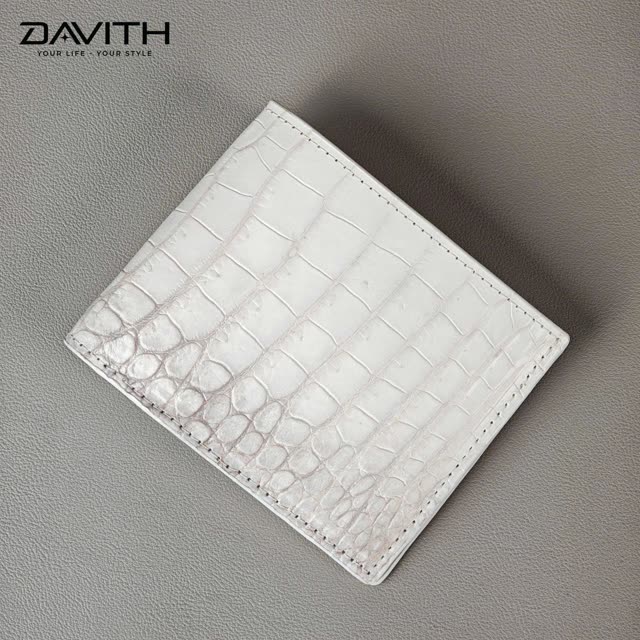 Whitened Belly Bifold Wallet